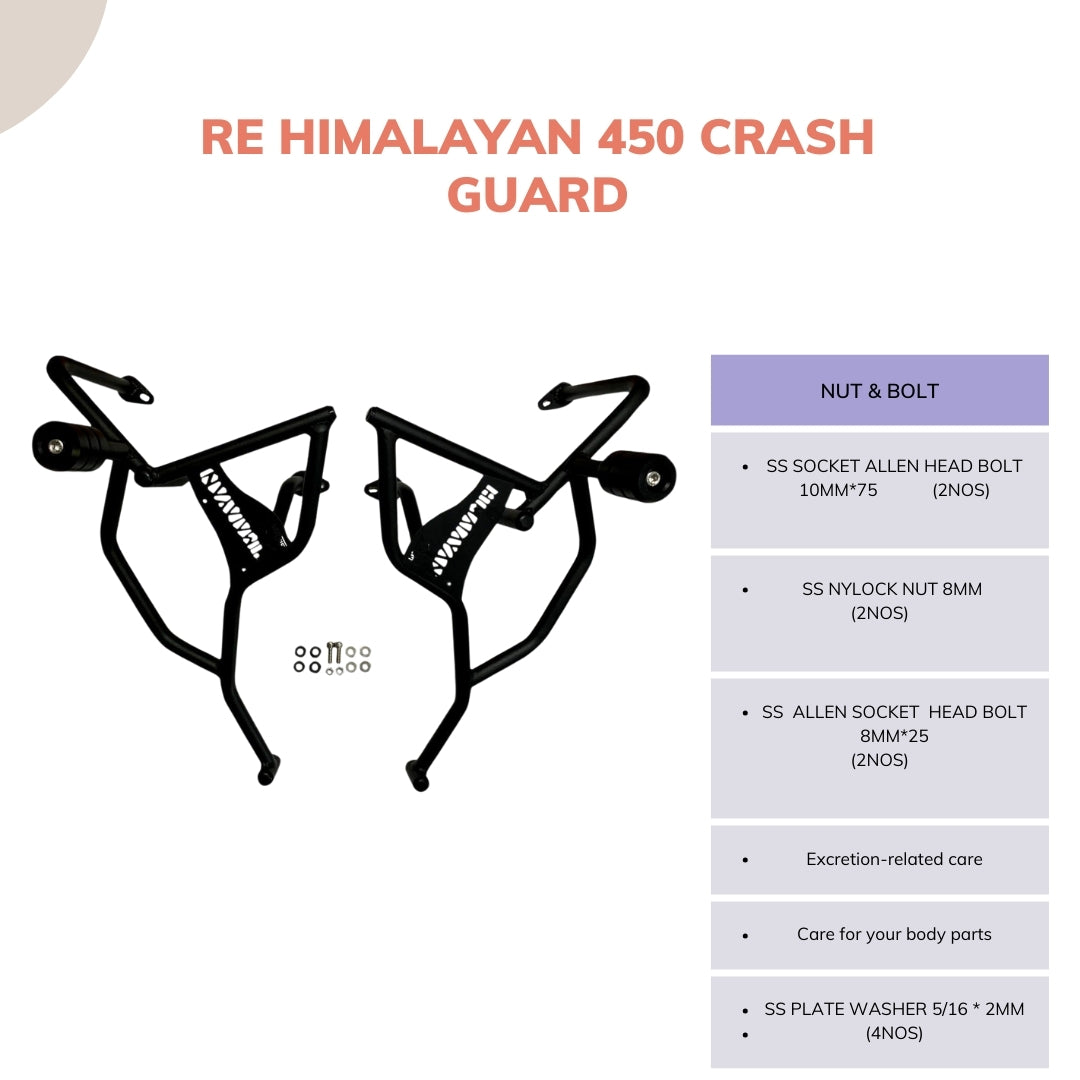 himalayan 450 crash guard