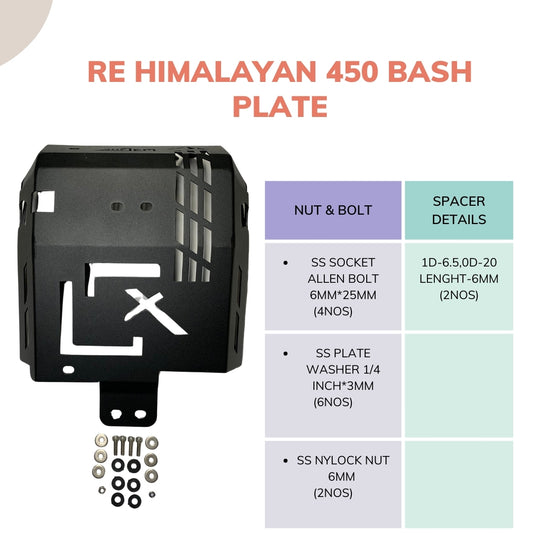 Jorjem engine guard/bash plate for himalayan 450