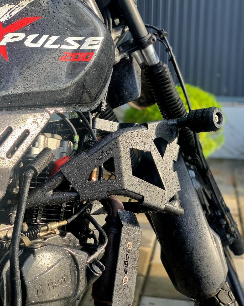 hero xpulse 200 4v crash guard