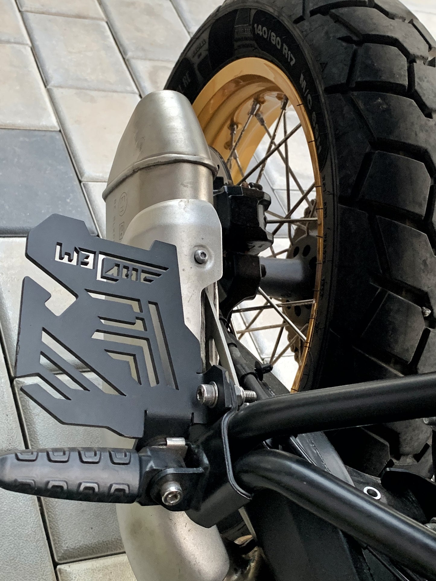 pillion footrest for himalayan 450