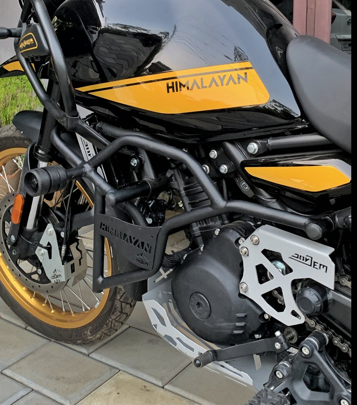 Himalayan 450 crash guard | CUSTOMIZED Jorjem traiL EDITION CRASH GUARDS