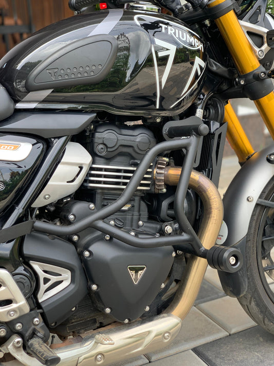 triumph speed 400 crash guard