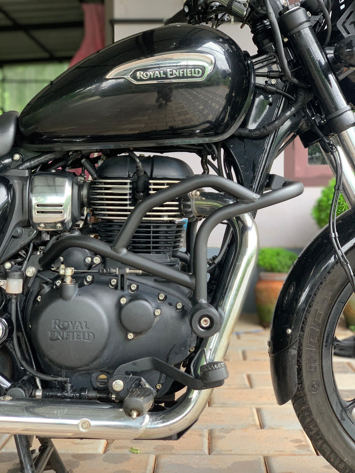 meteor 350 crash guard