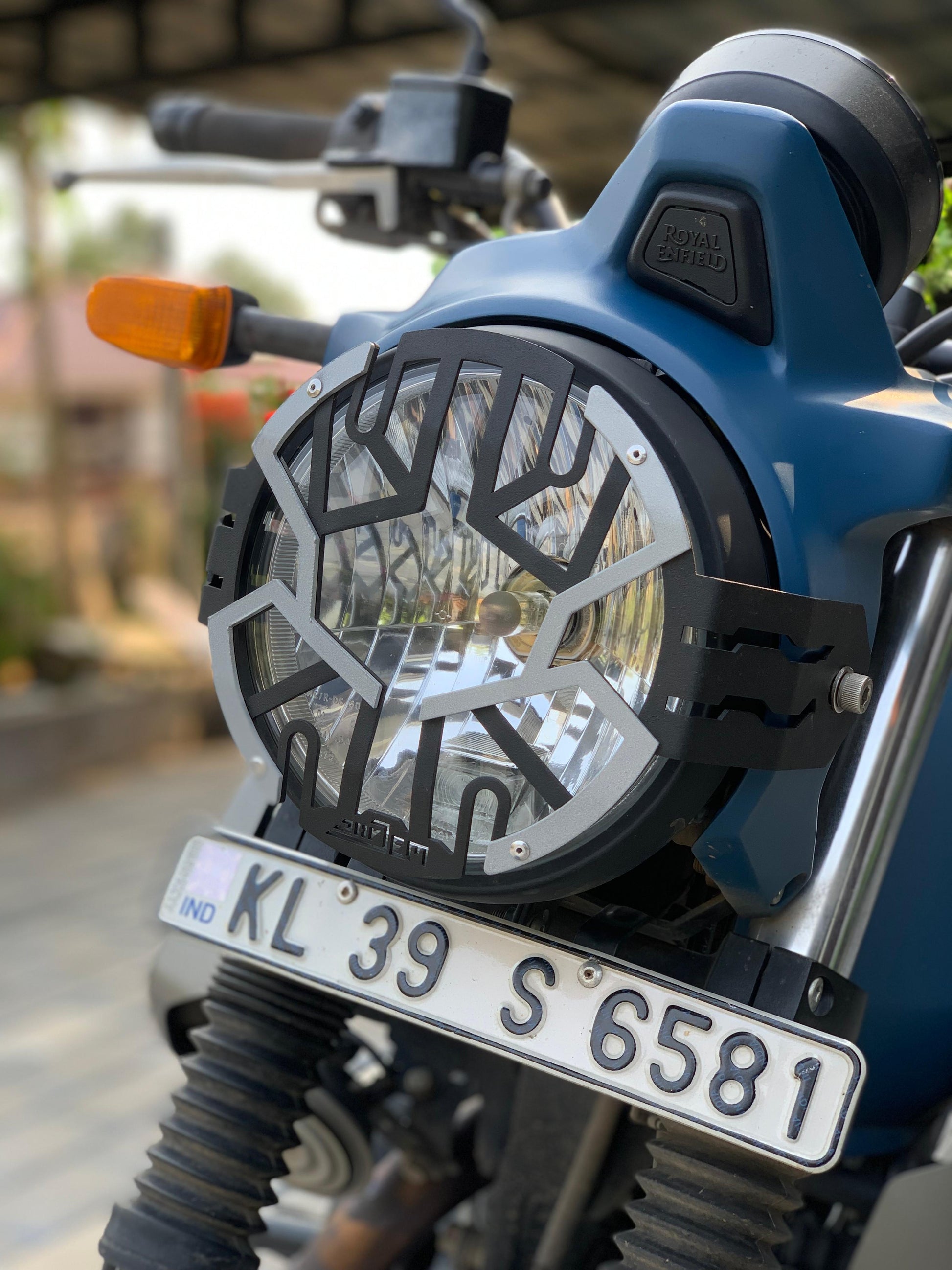 headlight grill for himalayan scram 411 