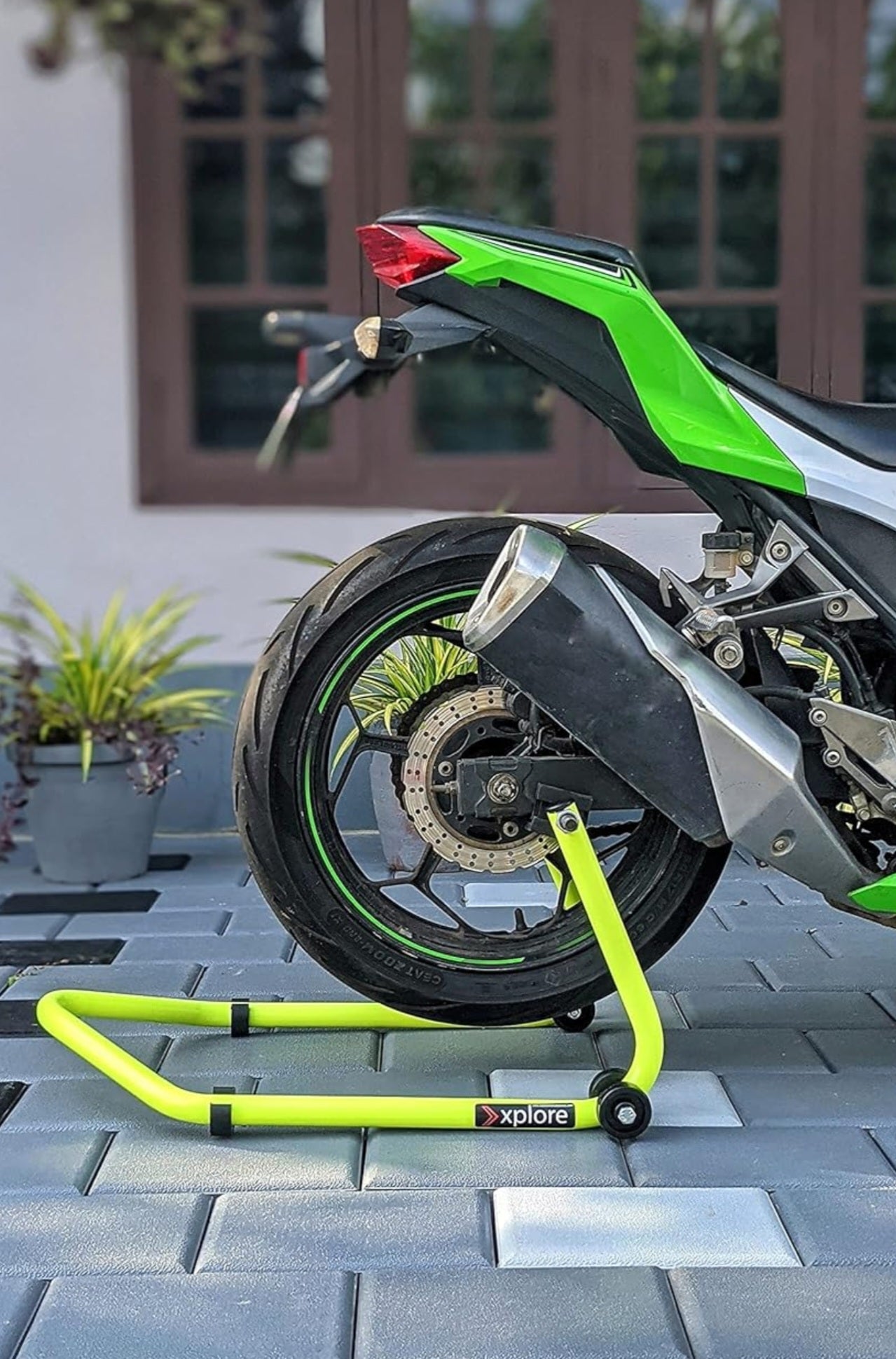 motorcycle rear stand
